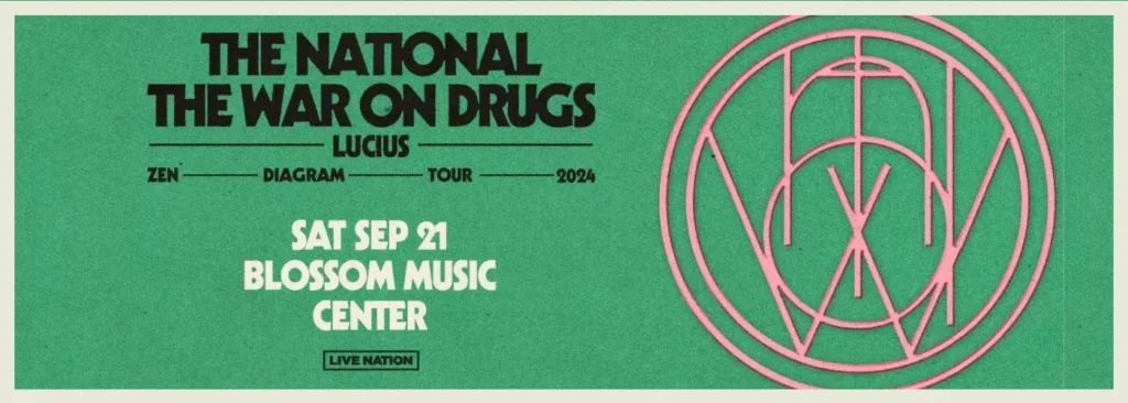 The National & The War On Drugs at Blossom Music Center